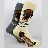 Foozy's Unisex Crew Socks Canine Collection (Great Dane)