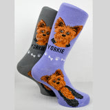 Copy of Foozy's Unisex Crew Socks Canine Collection (Yorkie)